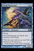 Magic the Gathering: 2011 Core Set (Base Set) card 50 Cloud Elemental