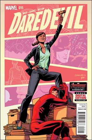 Daredevil (2014) issue 15 Chris Samnee Cover