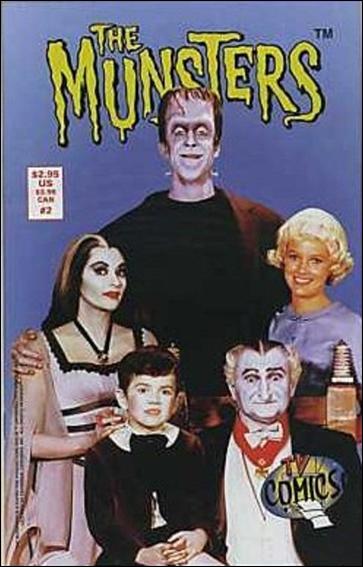 Munsters (1997) issue 2-B Blue Background Photo Cover
