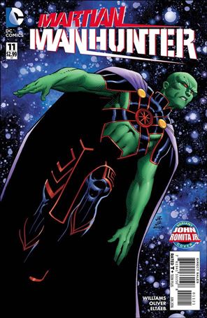 Martian Manhunter (2015)  issue 11-B John Romita Jr. Cover