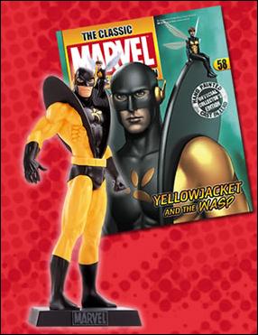 Classic Marvel Figurine Collection (UK) item 58 Yellowjacket and Wasp