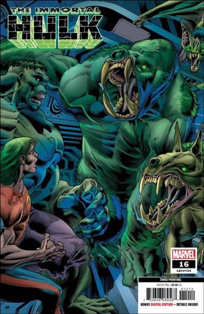 Immortal Hulk issue 16-J Joe Bennett Cover (3rd Printing)