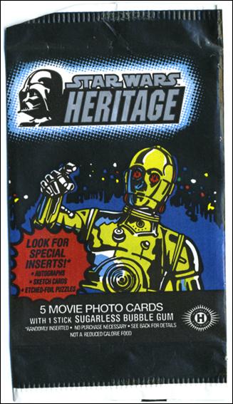 Star Wars Heritage card 2 Sealed Hobby Pack - C-3PO