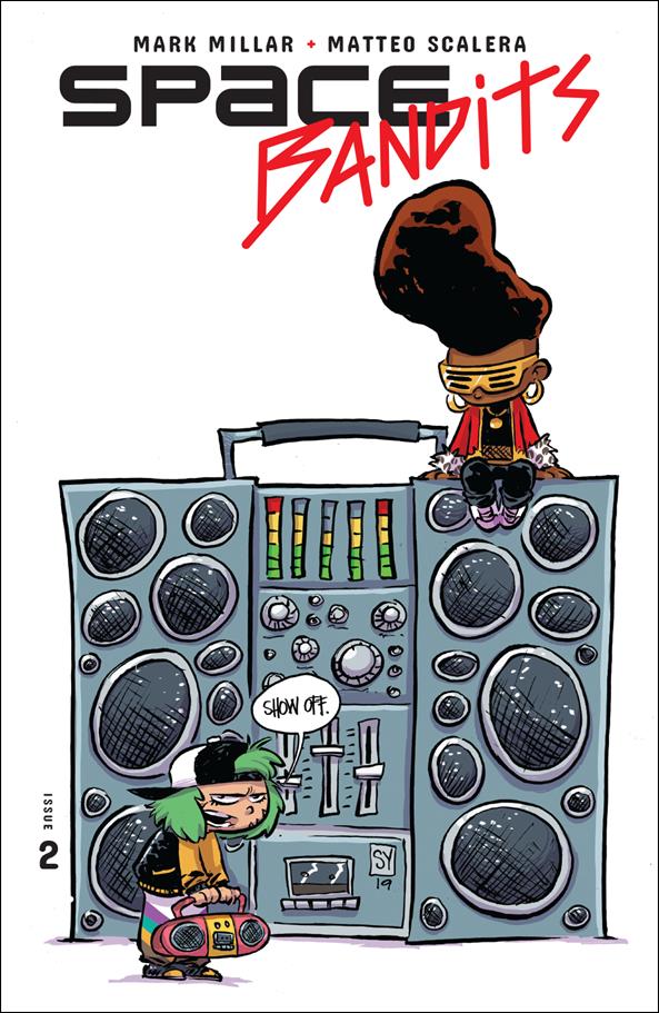Space Bandits issue 2-D Skottie Young Cover