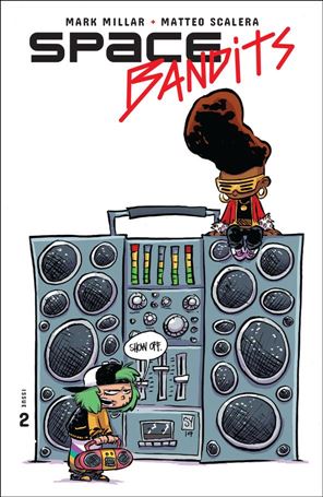 Space Bandits issue 2-D Skottie Young Cover
