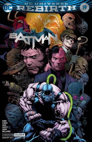 Batman (2016) issue 19-C David Finch WonderCon Silver Foil Cover