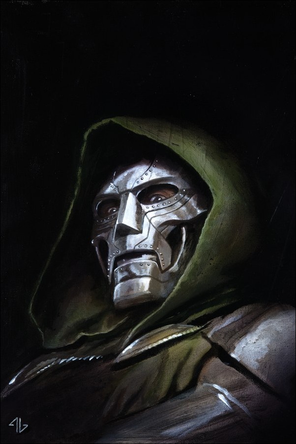 One World Under Doom issue 4-G Adi Granov Virgin 1:50 Cover