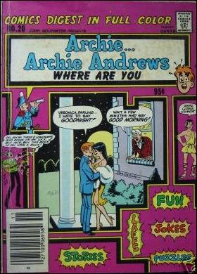 Archie…Archie Andrews, Where Are You Comics Digest Magazine issue 20