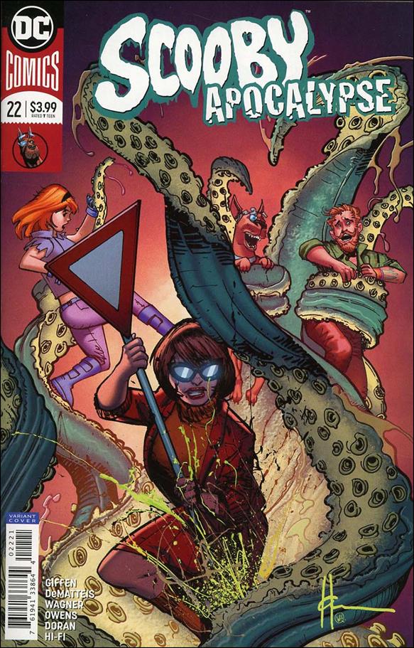 Scooby Apocalypse issue 22-B Howard Chaykin Cover