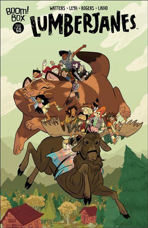 Lumberjanes issue 60-B Brooklyn Allen Preorder Cover