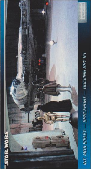 Star Wars Widevision (Base Set) card 47 Int. Mos Eisley - Spaceport - Docking Bay 94