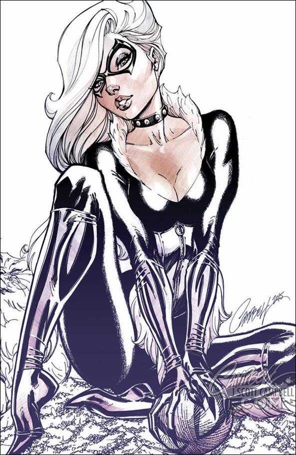 Amazing Spider-Man (2018) issue 14-I J. Scott Campbell Black Cat Virgin Cover