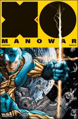 X-O Manowar (2017) issue 8-B Adam Pollina Cover