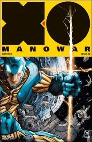 X-O Manowar (2017) issue 8-B Adam Pollina Cover