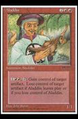 Magic the Gathering: Chronicles (Base Set) card 44 Aladdin