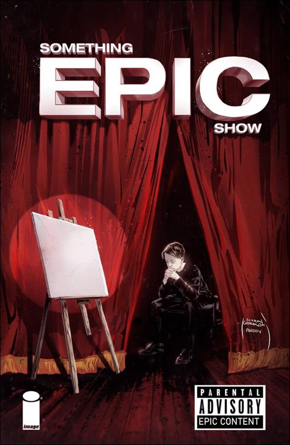 Something Epic issue 1-E Szymon Kudranski Eminem Show Homage Cover 
