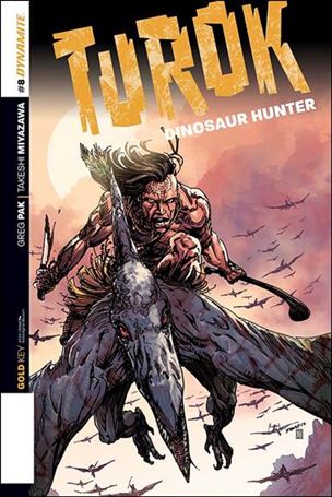 Turok: Dinosaur Hunter (2014) issue 8 Bart Sears Cover