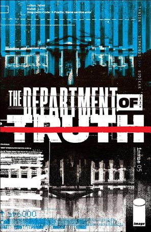 Department of Truth issue 5-E Martin Simmonds Cover (2nd Printing)