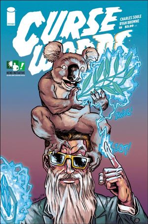 Curse Words issue 19-C Hero Initiative Cover