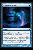 Magic The Gathering: Zendikar (Base Set) card 73 Trapfinder's Trick