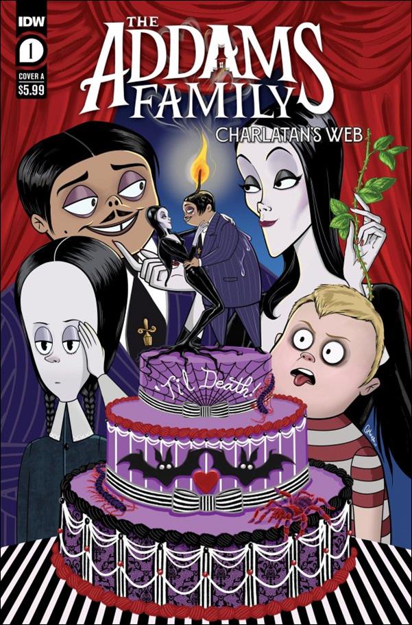 Addams Family: Charlatan's Web issue 1 Chynna Clugston-Flores Cover