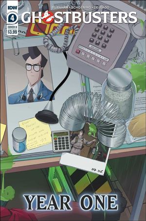 Ghostbusters: Year One issue 4-B Dan Schoening Files Cover