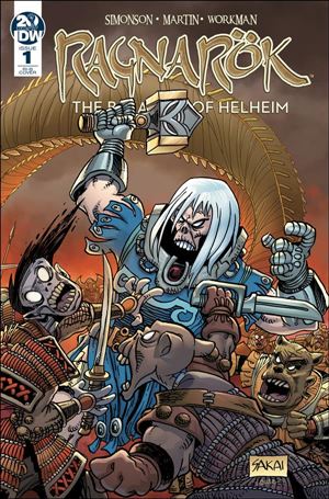 Ragnarok: The Breaking of Helheim issue 1-C Stan Sakai 1:25 Cover