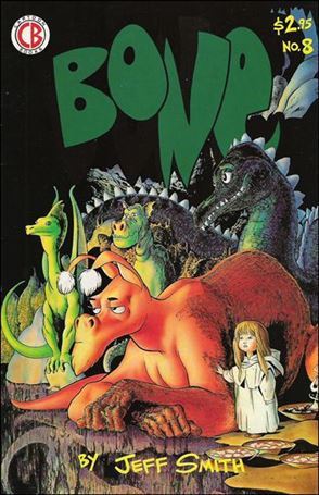 Bone (1991) issue 8-F Green Logo (6th Printing)