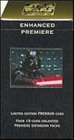 Star Wars: Enhanced Premiere card 1-C Sealed 