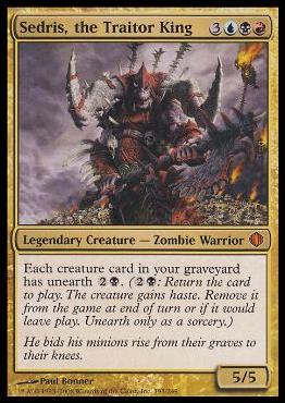 Magic the Gathering: Shards of Alara (Base Set) card 193 Sedris, the Traitor King