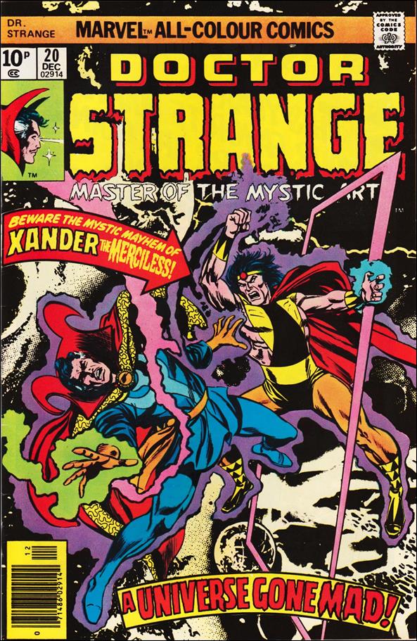 Doctor Strange (1974) issue 20-B UK Price Cover