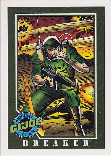 G.I. Joe (Base Set) card 40 Breaker