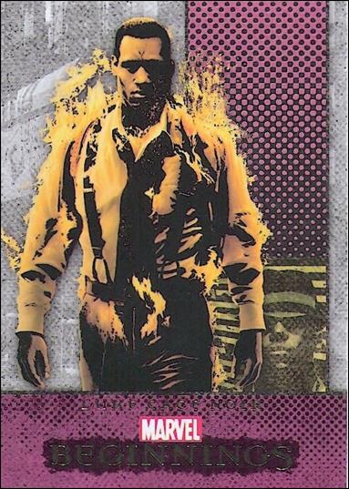 Marvel Beginnings: Series 3 (Base Set) card 540 Luke Cage Noir