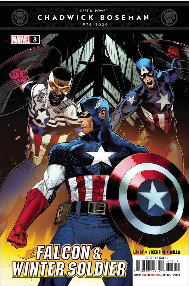 Falcon & Winter Soldier issue 3 Dan Mora Cover