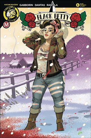 Black Betty issue 6-F Tony Fleecs Tattered & Torn Cover