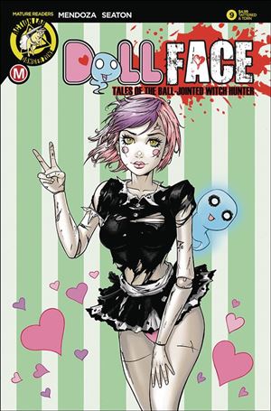Dollface issue 9-D Collette Turner Tattered & Torn Cover