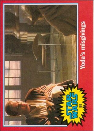 Star Wars Heritage  (Base Set) card 88 Yoda's misgivings