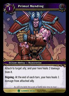 World of Warcraft: Heroes of Azeroth (Base Set) card 30 Primal Mending