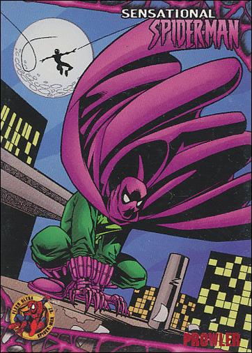 1997 Fleer Ultra Spider-Man (Base Set Red) card 34 Prowler