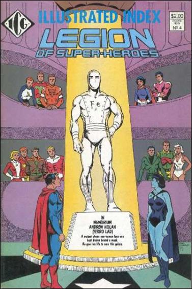 Official Legion of Super-Heroes Index issue 4