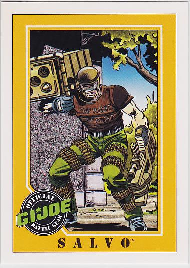 G.I. Joe (Base Set) card 67 Salvo