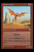 Magic the Gathering: Portal (Base Set) card 122 Desert Drake