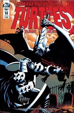 Teenage Mutant Ninja Turtles: Urban Legends issue 14-B Erik Larsen Cover