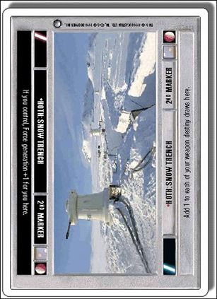 Star Wars: Hoth Revised (Base Set) card 143 Hoth: Snow Trench