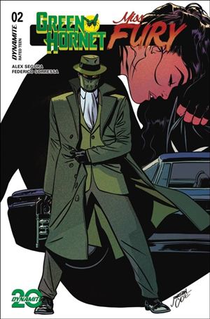 Green Hornet / Miss Fury issue 2-C Jonathan Case Cover