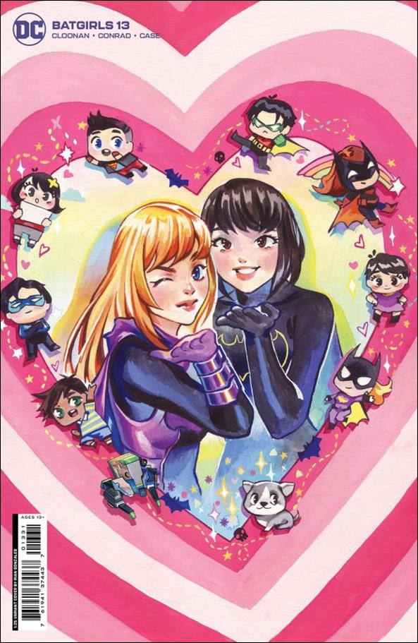 Batgirls issue 13-C Rian Gonzales 1:25 Cardstock Cover