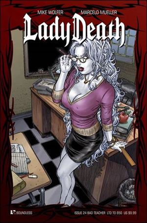 Lady Death (2010) issue 24-G Bad Teacher Cover 1/850