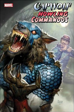 Capwolf & the Howling Commandos issue 2 Ryan Brown Cover