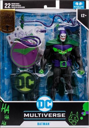 McFarlane DC Multiverse (Gold Label) issue NN 37 Batman - Jokerized (White Knight)