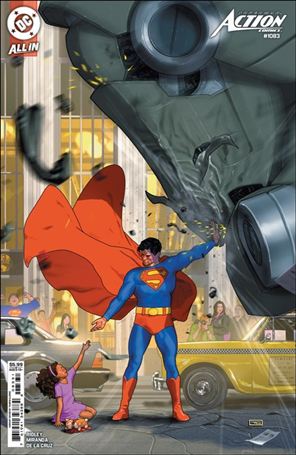 Action Comics (1938) issue 1083-C Taurin Clarke Cardstock Cover